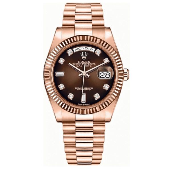 Day-Date Brown Ombre Dial 36mm