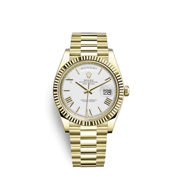 Day-Date 40 White/18 Carat Yellow Gold 40mm