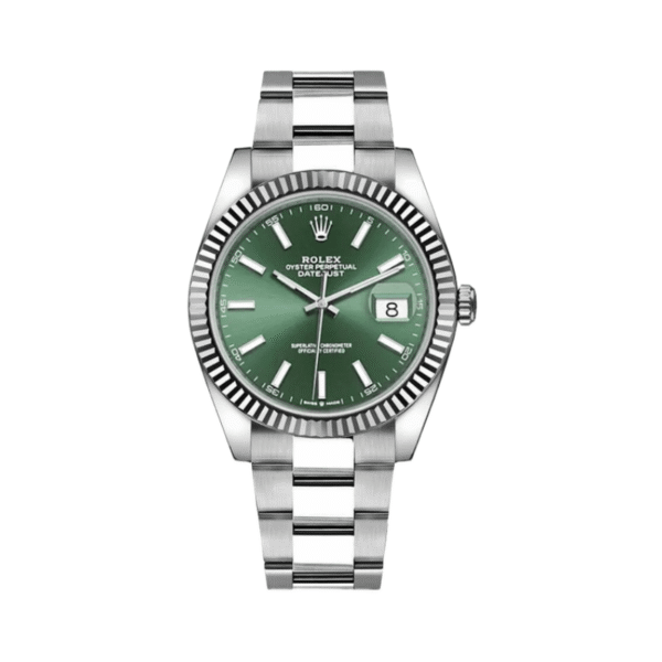 Datejust Green Dial Oyster Bracelet 41mm