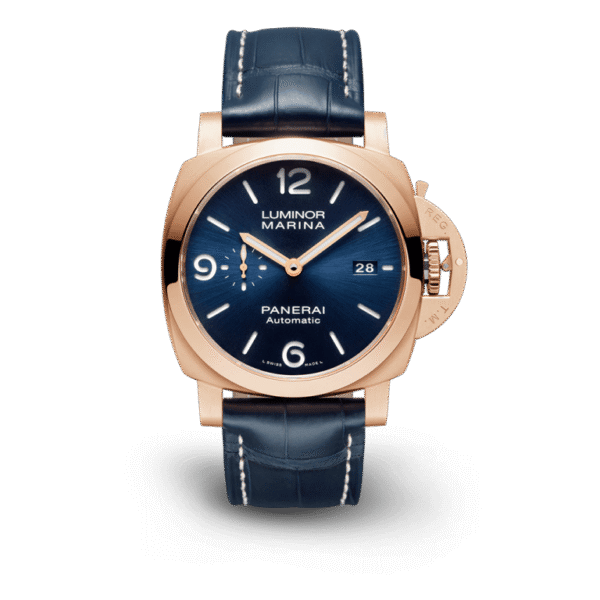 Luminor Marina Goldtech Sole Blu 44mm