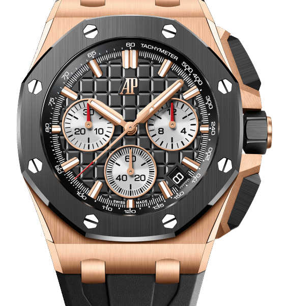 OFFSHORE Pink Gold Black Dial CHRONOGRAPH 43mm