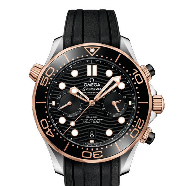 Seamaster Diver 300m CHRONOGRAPH Sedna™ Gold Black 44mm