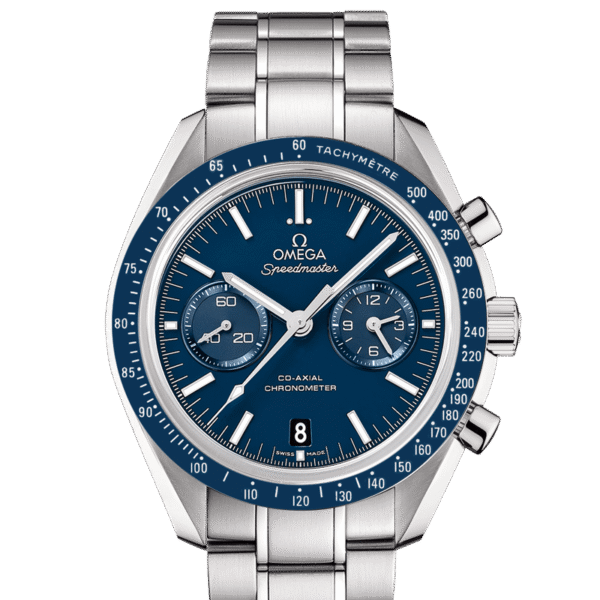 Speedmaster TWO COUNTERS Titanium Blue 44.25mm