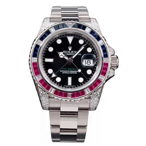 GMT Master II Blue&Red Diamonds 40mm