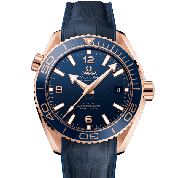 PLANET OCEAN 600M Deep Blue / Gold 43.5mm