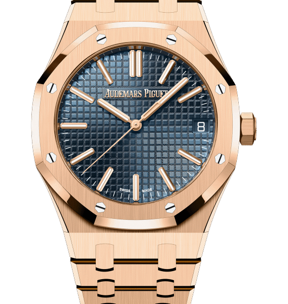 ROYAL OAK Pink Gold Bleu nuit nuage 50 Dial 41mm