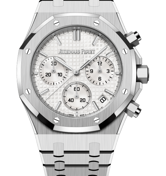 ROYAL OAK Silver-Toned Dial CHRONOGRAPH 41mm