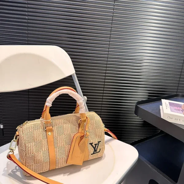 Louis new arrival Keepall 25 Natural Palm