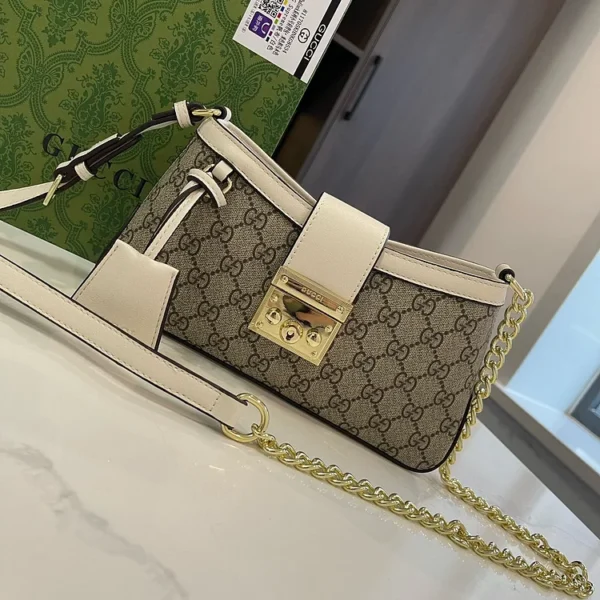 GG new arrival Padlock bag size: 25*13cm